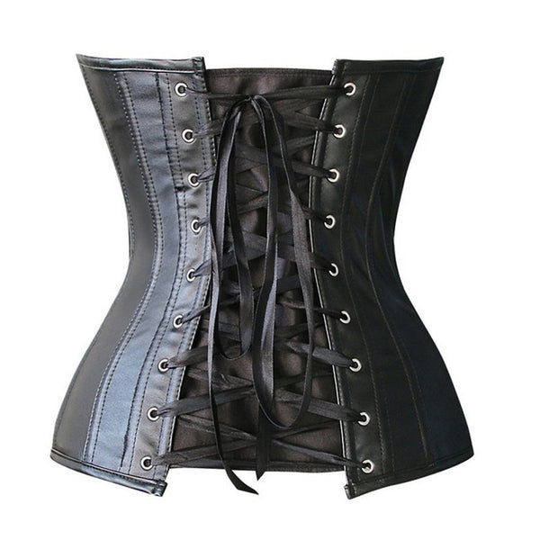 Four-Handle Black Corset
