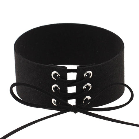 FREE! Get This Lace-Up Choker Absolutely Free, You Just Pay Shipping And Handling!