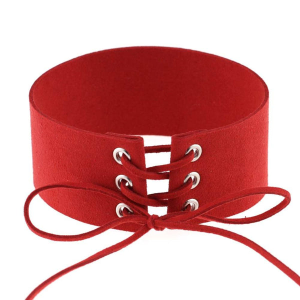 FREE! Get This Lace-Up Choker Absolutely Free, You Just Pay Shipping And Handling!