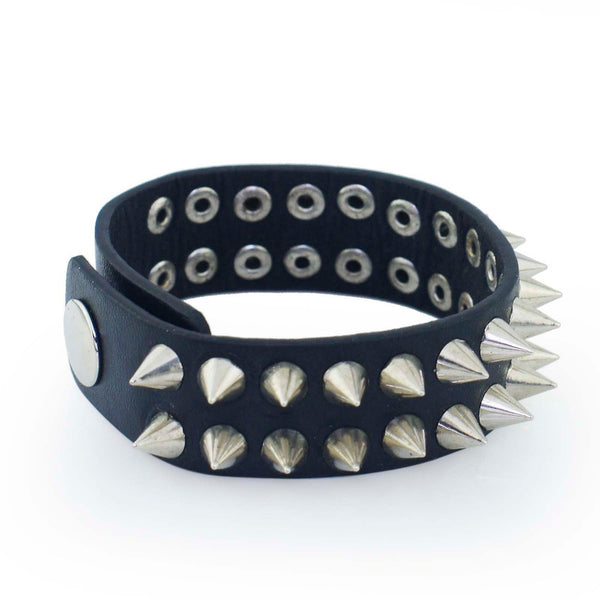 FREE! Get This Spiked Leather Bracelet Absolutely Free, You Just Pay Shipping And Handling!