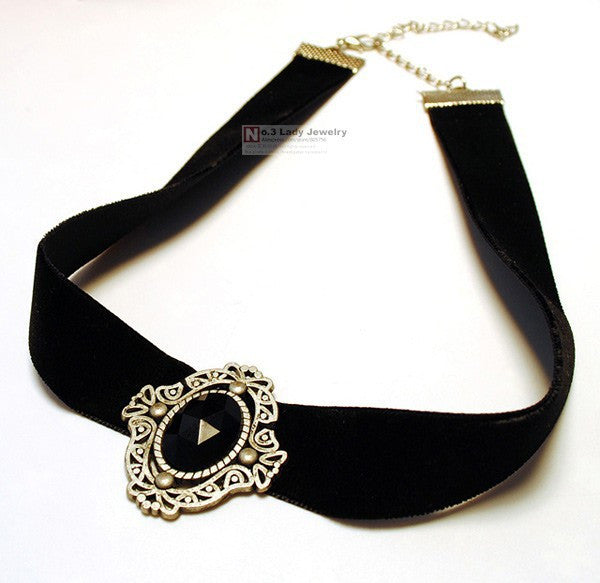 Gothic Jewel Necklace