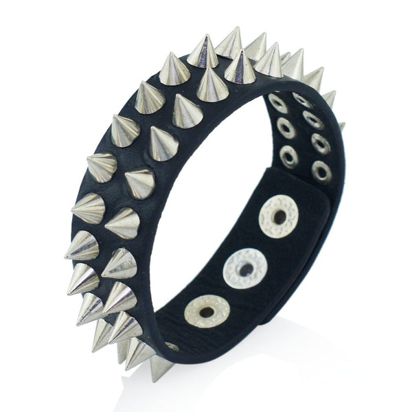 FREE! Get This Spiked Leather Bracelet Absolutely Free, You Just Pay Shipping And Handling!